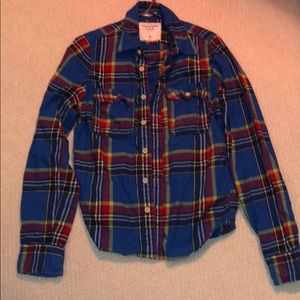 Abercrombie and Fitch long sleeve flannel